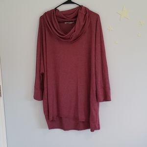 Maurices 3/4 Sleeve slouch turtleneck shirt